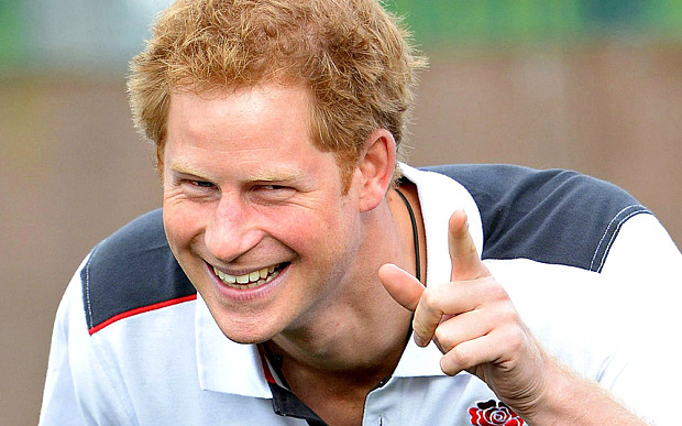 Prince Harry speech phobia, speech writing